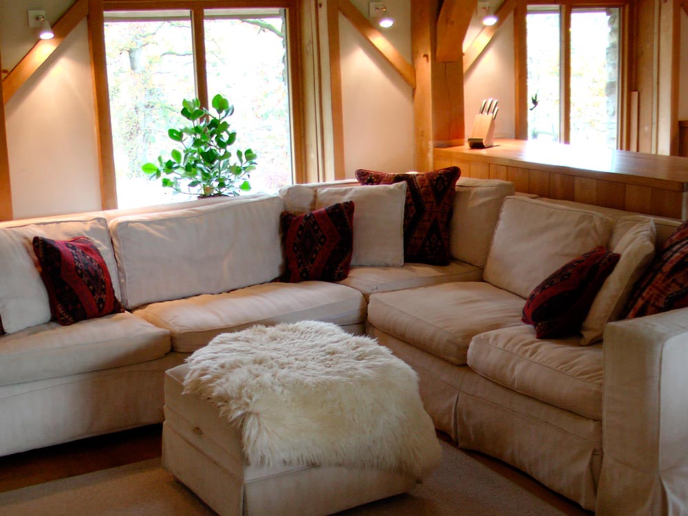 Sofas in the barn